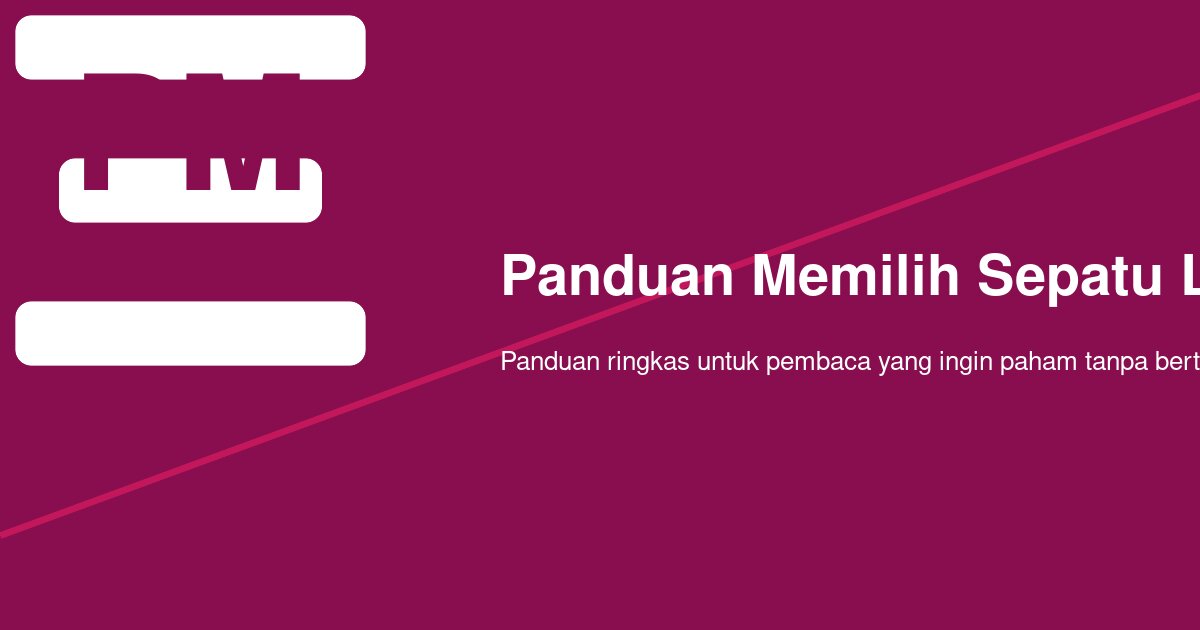 Berapa Lama Sepatu Lari Sebaiknya Diganti Agar Tetap Nyaman dan Aman? Ini Patokannya